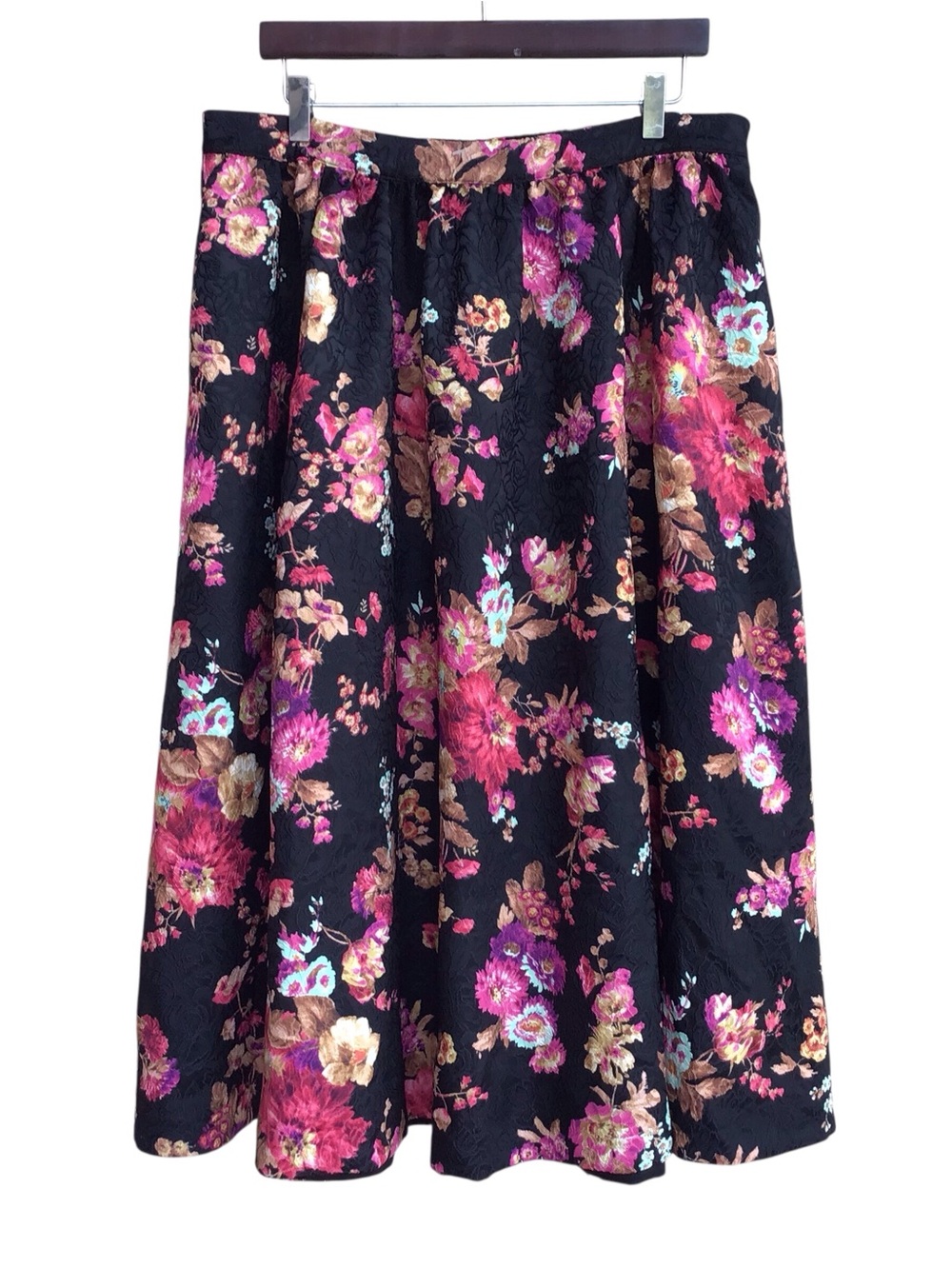 Anthropologie Maeve Jacie Floral Jacquard Midi Skirt NEW - Picture 7 of 12